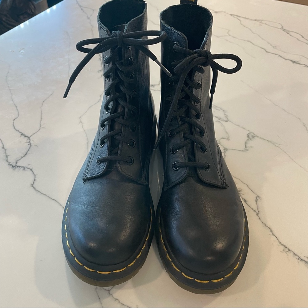 Dr. Martens Black Pascal Lace up Boots - Picture 3 of 13